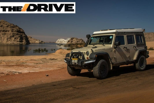 Aussie Adventurer Lives in 2011 Jeep Wrangler for 999 Days While Exploring Africa