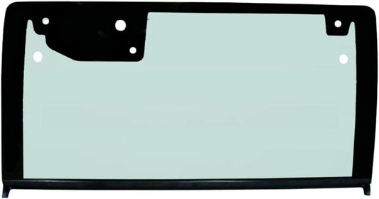 Jeep Wrangler 2007 to 2010 Rear Glass with Molding