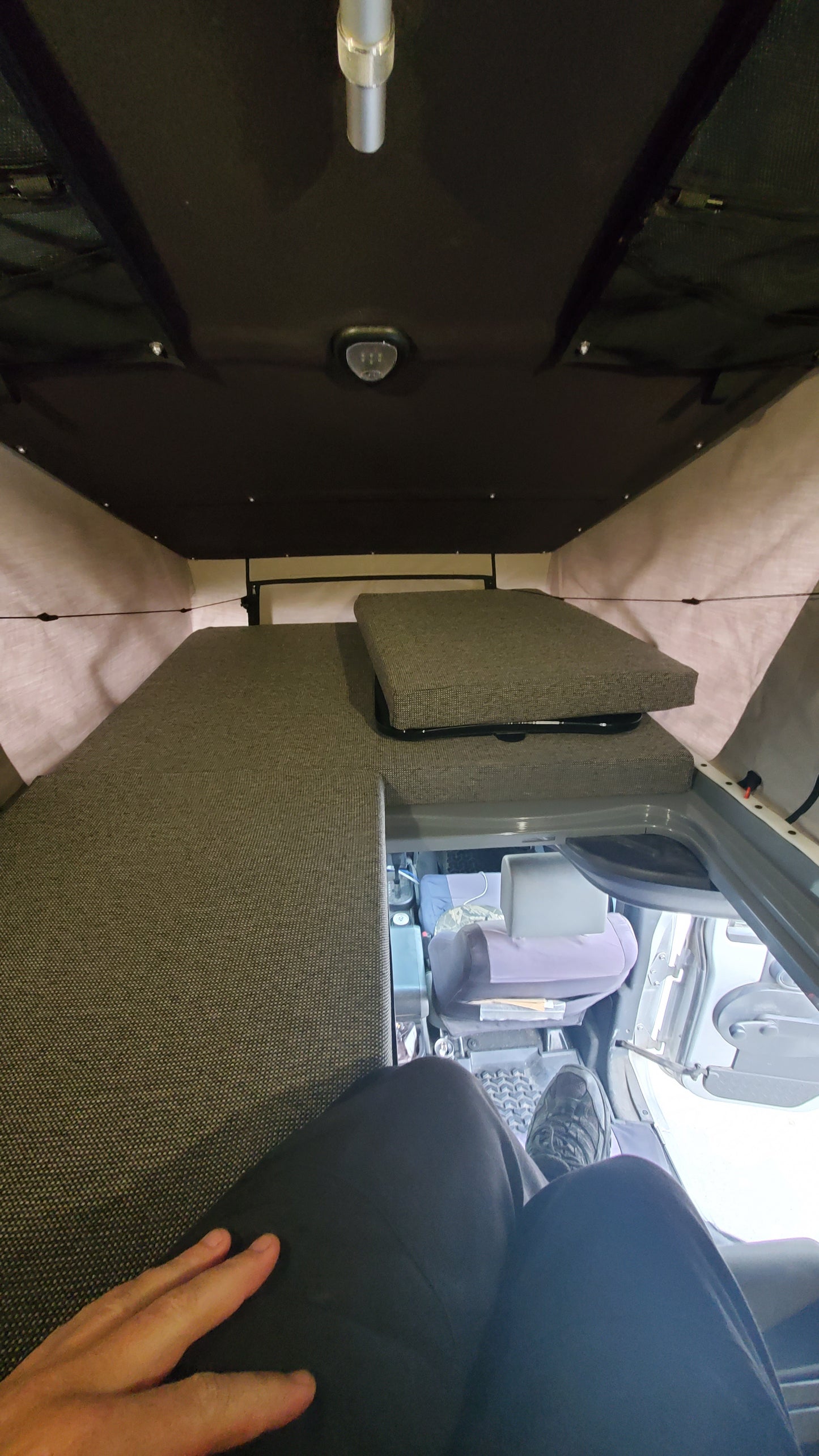 3" Mattress Cover Upgrade (w/out Foam) for Gen 3 JK , and JL Campers.