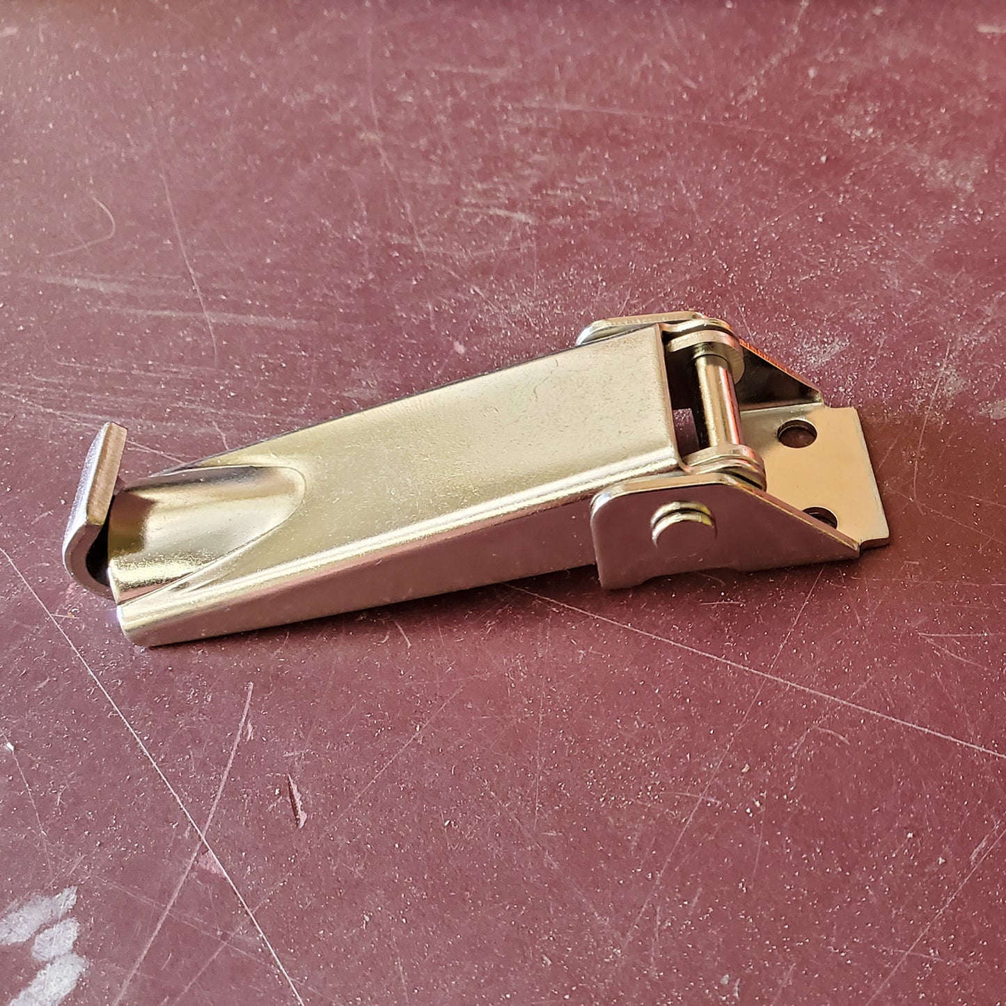 Gen 3 JK and JL J30 Camper (Front Facing) Latch, Stainless (Small)